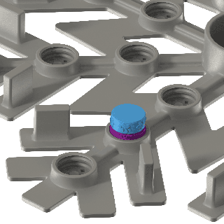 Scent Snowflake - platform for precise scent marking