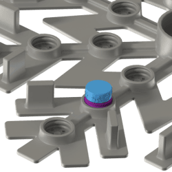 Węchowy Płatek Śniegu z puszką zapachową Fluonose Nano+