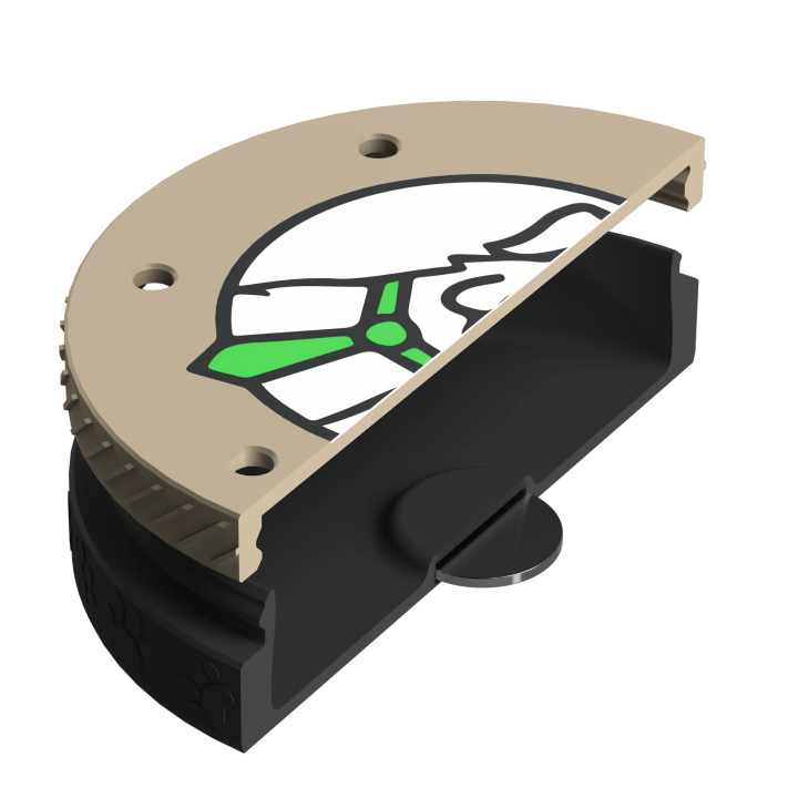 Puszka węchowa z wbudowanym magnesem - trening węchowy psa