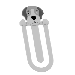 Beagle bokmerke | Fluo Dog