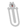 Bookmark - Samoyed Dog