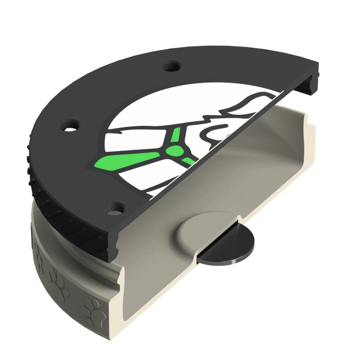 Puszka węchowa z wbudowanym magnesem - trening węchowy psa