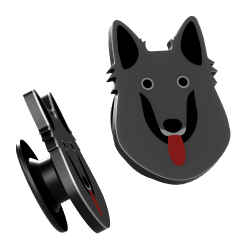 Pripínka na Crocs Belgický ovčiak | Fluo Dog