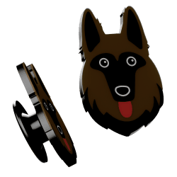 Pin til Crocs Schæferhund | Fluo Dog