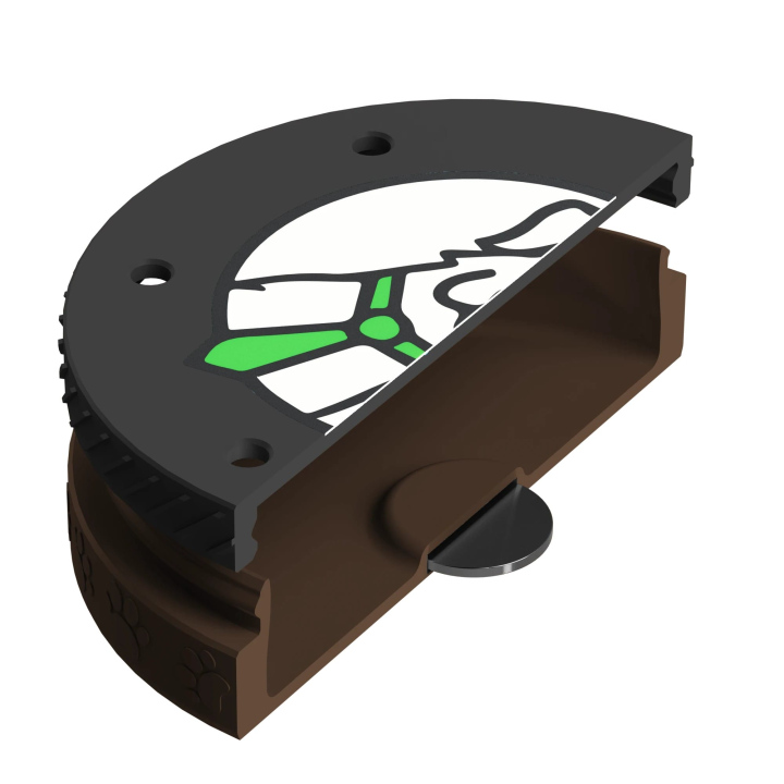 Puszka węchowa z wbudowanym magnesem - trening węchowy psa