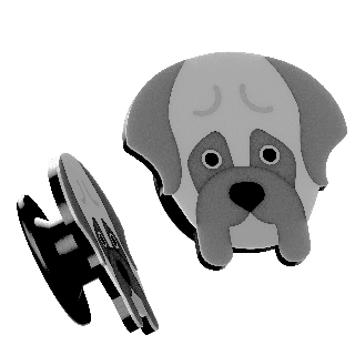 Boxer - Crocs-Anstecker