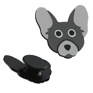 Chihuahua - připínací Crocs