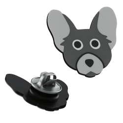 Chihuahua pin - trendy accessory | Fluo Dog