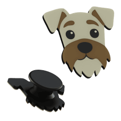 Crocs Pin – York Hond, duurzaam en stijlvol | Fluo Dog