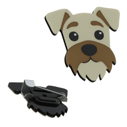 York Speld met Veiligheidsspeld – Stijlvolle Accessoire | Fluo Dog