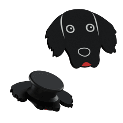 Crocs Spaniel Pin – personliggör skor | Fluo Dog