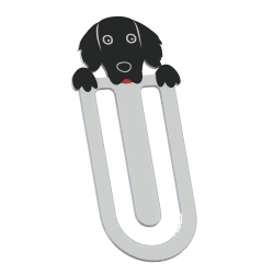 Spaniel bogmærke – originalt design | Fluo Dog
