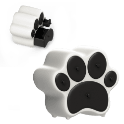 <p>Jewelry box in the shape of a dog paw | Fluo Dog</p>
