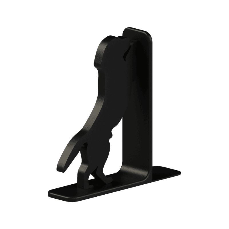 Bookend com cachorro em pé sobre duas patas | Fluo Dog