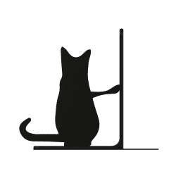 Support de livres chat – accessoire stylé | Fluo Dog