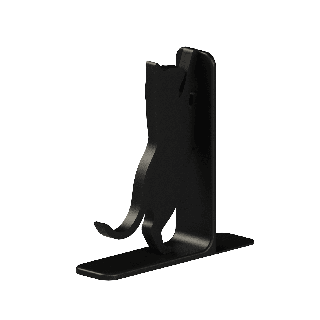 Supporto per libri - gatto appoggiato ai libri