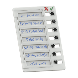 Tableau magnétique de tâches pour les gardiens de chiens | Fluo Dog