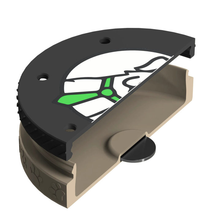 Puszka węchowa z wbudowanym magnesem - trening węchowy psa