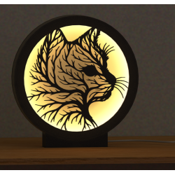 Lampka LED koci krzew – ciepłe światło | Fluo Dog