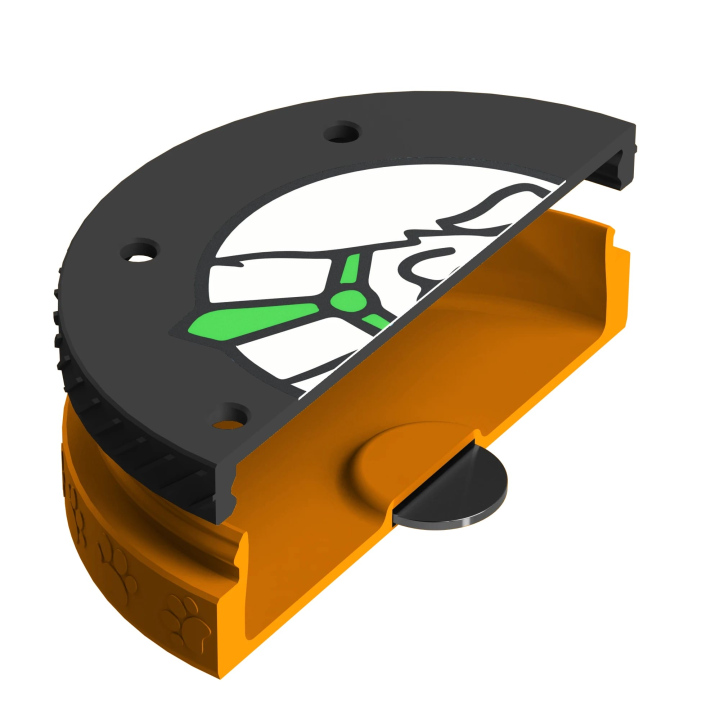 Puszka węchowa z wbudowanym magnesem - trening węchowy psa