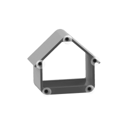 Malý krmítko s přísavkami pro ptáky | Fluo Dog