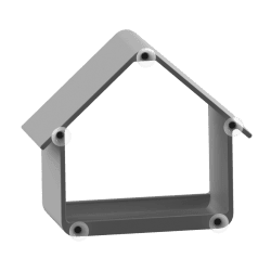 Large suction cup bird feeder | Fluo Dog