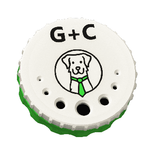 Fluonose Mini - plechovka na nosní práci s označením "G+C" na hřebíček + skořice (5 cm)