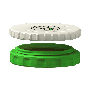 Fluonose Mini - plechovka na nosework s označením "P+C" na pomerančovou kůru + skořici (5 cm)