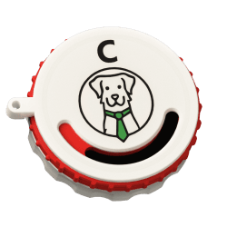 Fluonose Mini+ geurreguleerbare container | Fluo Dog