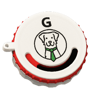 Fluonose Mini+ - boks do scent work med merking "G" på nellik (5 cm)