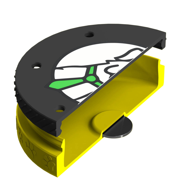 Puszka węchowa z wbudowanym magnesem - trening węchowy psa