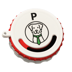 Fluonose Mini+ - geurdrager P (5 cm) | Fluo Dog