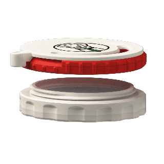 Fluonose Mini+ - dåse til scent training med mærket "Z" til vildledende duft (5 cm)