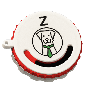 Fluonose Mini+ - nosework-tölkki, jossa on merkintä "Z" harhauttavalle tuoksulle (5 cm)