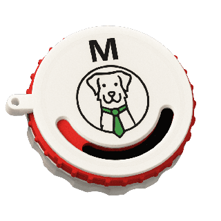 Fluonose Mini+ - illatosító doboz vegyes illatokhoz "M" jelöléssel (5 cm)