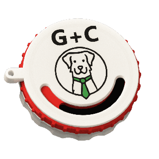 Fluonose Mini+ - illatosító doboz noseworkhoz "G+C" megjelöléssel szegfűszeg + fahéj (5 cm)