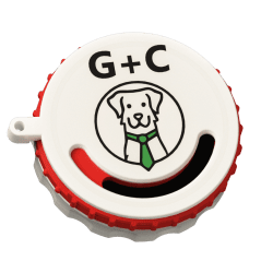 Puszka à odeur Fluonose Mini+ G+C (5 cm) | Fluo Dog