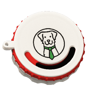 Fluonose Mini+ - Dose für scent training ohne Markierungen (5 cm)