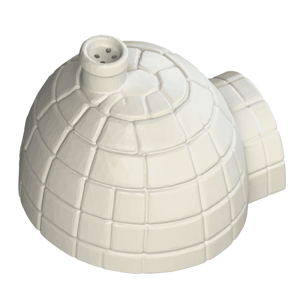 Igloo da addestramento con camino - giocattolo olfattivo per nose work / scent work