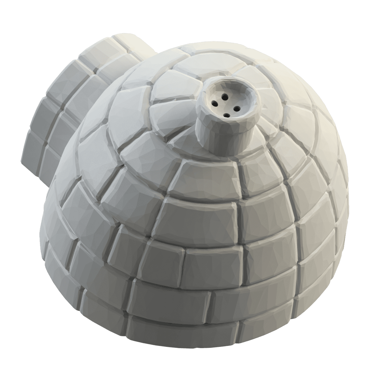 Igloo training with chimney - scent work toy for nose work / scent work