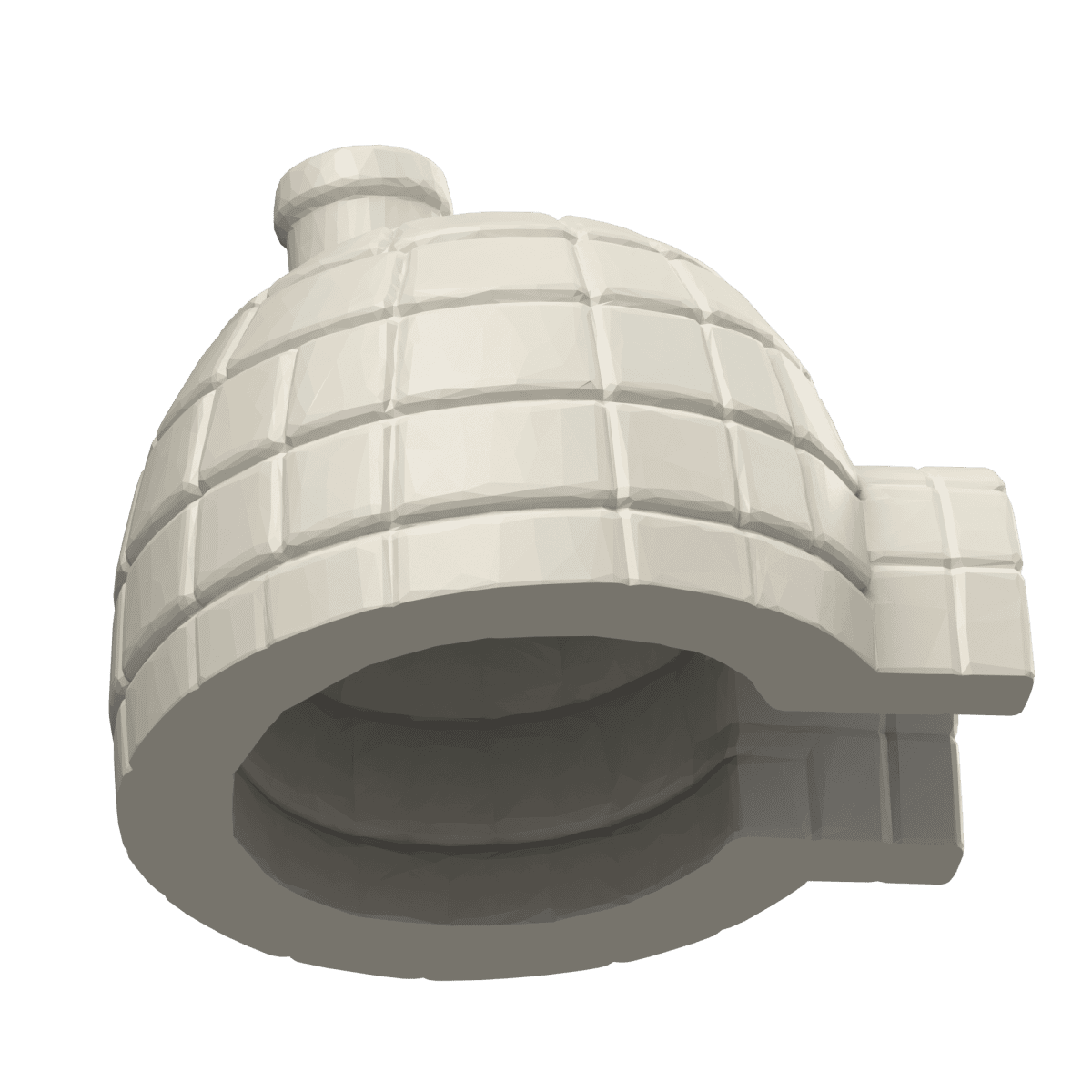 Igloo da addestramento con camino - giocattolo olfattivo per nose work / scent work