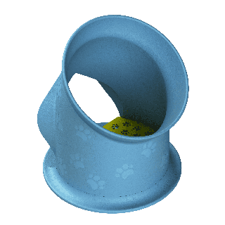 Gola de treino - alvo para treinos de scentwork