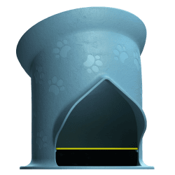 Komin di allenamento per Nosework - Target profumato | Fluo.Dog