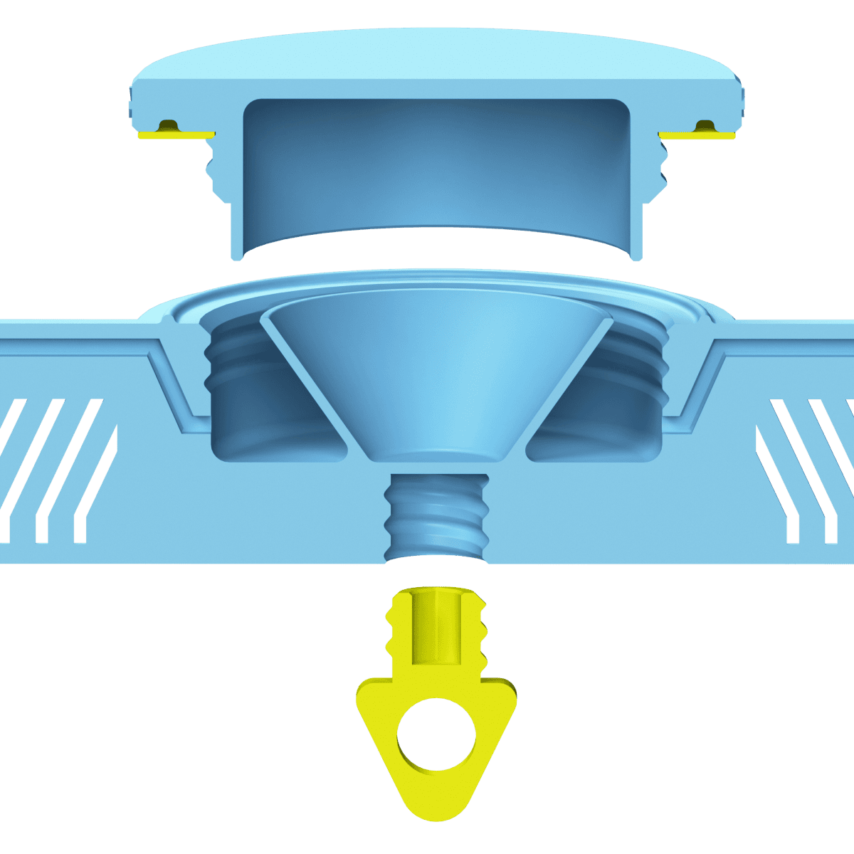 Fluonose Aqua - Contenitore profumato per il nosework in acqua e neve | Fluo.Dog