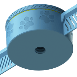 Fluonose Aqua - Contenitore profumato per il nosework in acqua e neve | Fluo.Dog