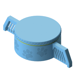 Fluonose Aqua - Contenitore profumato per il nosework in acqua e neve | Fluo.Dog