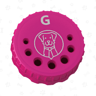 Fluonose Flex - caja de goma para entrenamiento węchowy con la marca "G" en clavo (5 cm)