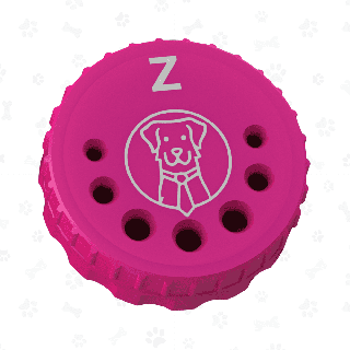 Fluonose Flex - gummiboks til scent training med merket "Z" for bedragende duft (5 cm)