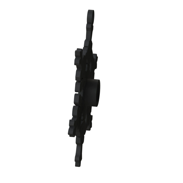 Ilustracja przedstawia akcesorium do scentworku w kształcie płatka śniegu