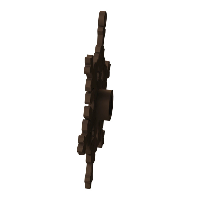 Ilustracja przedstawia akcesorium do scentworku w kształcie płatka śniegu